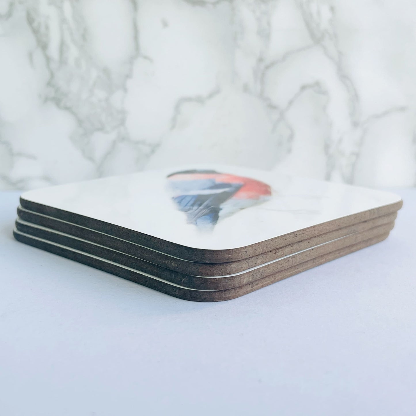 British Birds Art Coaster Set