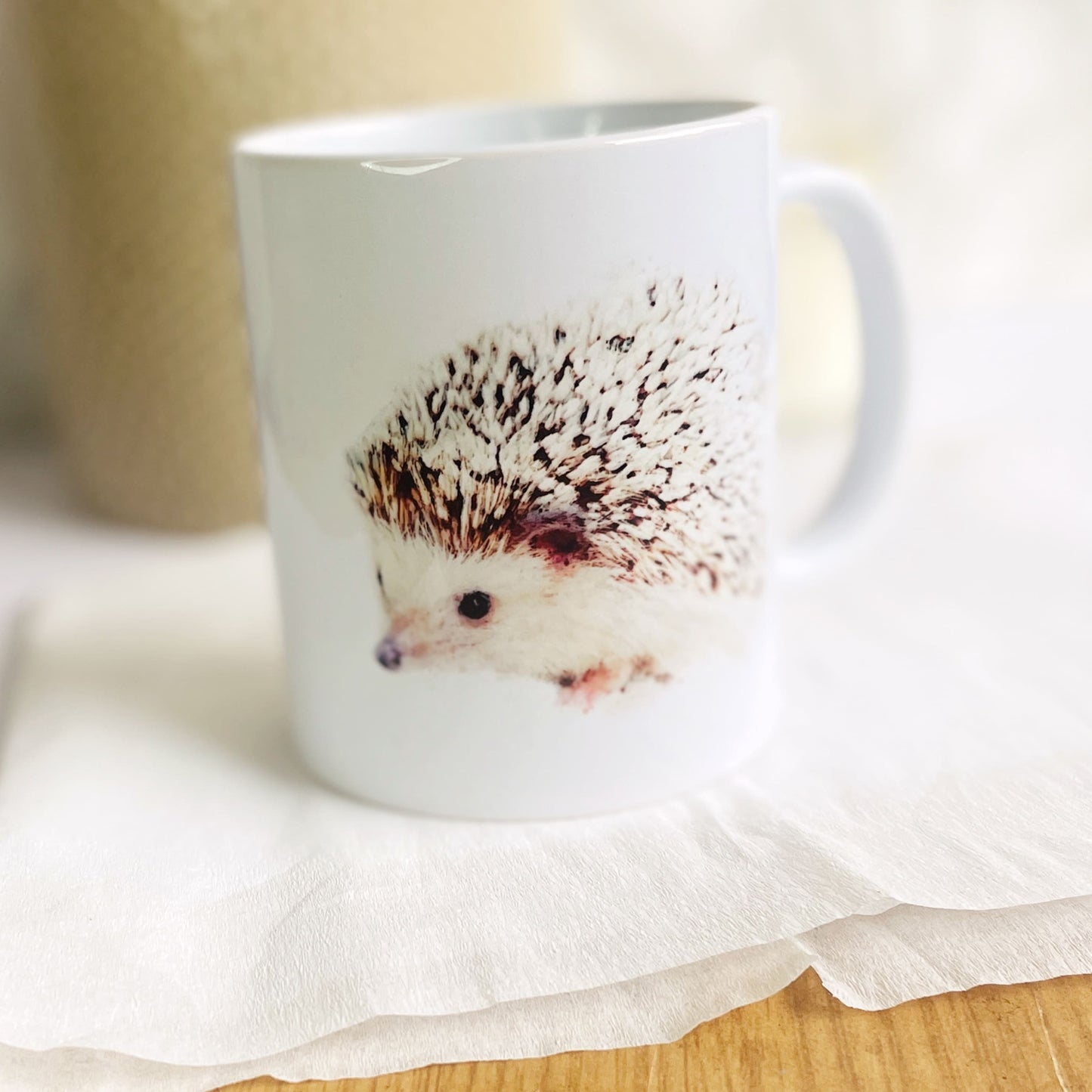 Custom Name Hedgehog Mug